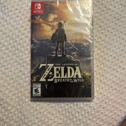 The Legend Of Zelda Breath Of The Wild Nintendo Switch Game Brand New 