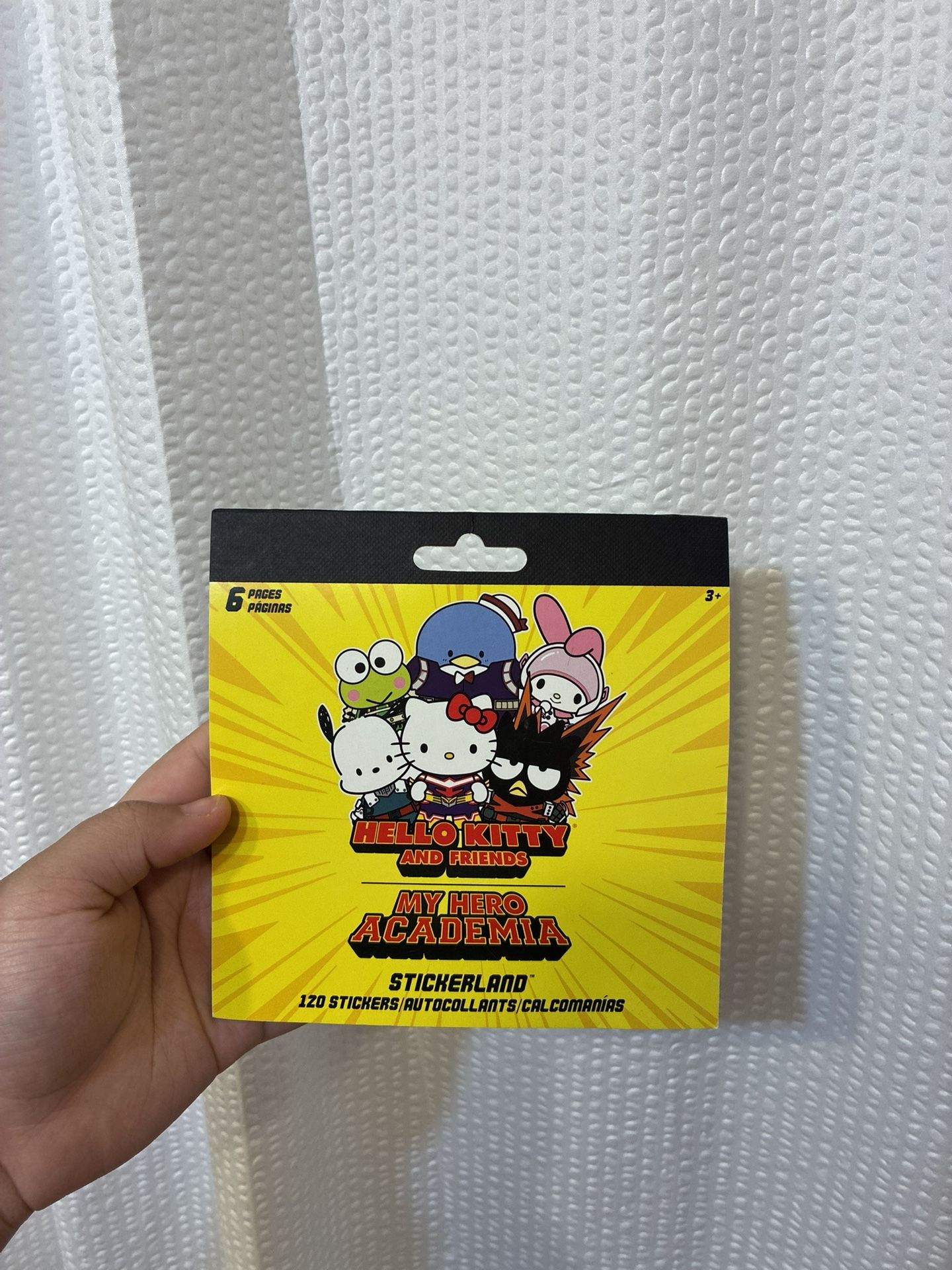 Hello Kitty And Friends X My Hero Academy Sticker Sheets