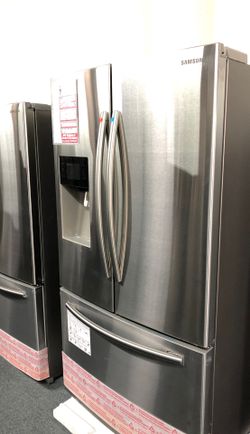 Refrigerator Samsung French door bottom freezer regular price $2221 our price $1665