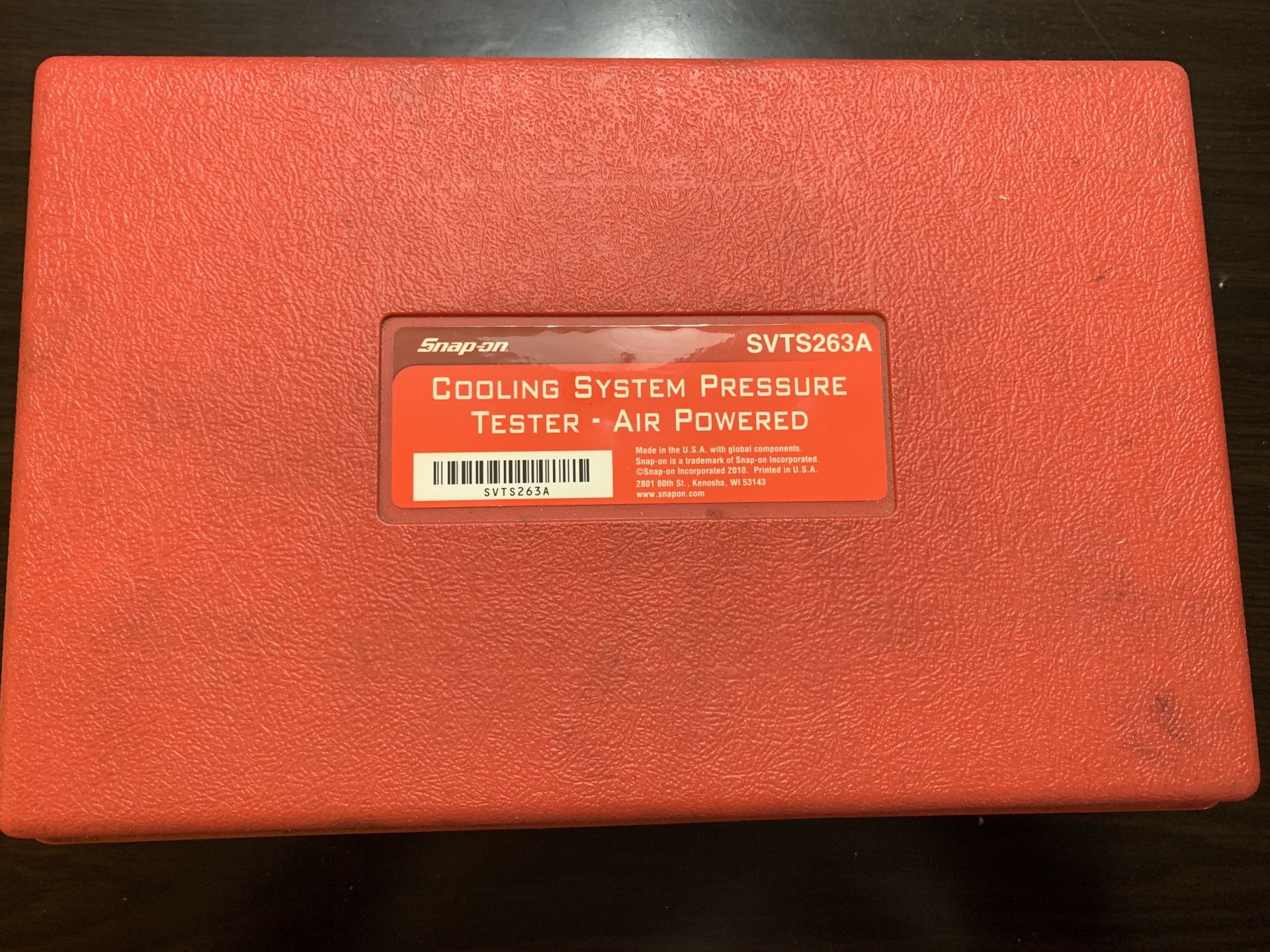 Snap-On SVTS263A Air Power Cooling System Pressure Tester