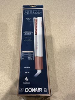 Double Ceramic 3/4 In. Volumizing Iron - New