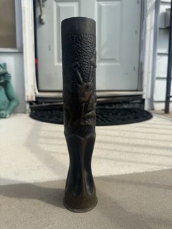Trench Art Artillery Shell Vase