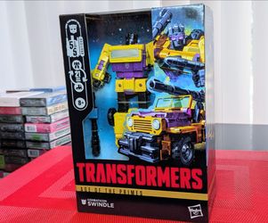 Transformers Age of the Primes Voyager Combaticon Swindle Figure