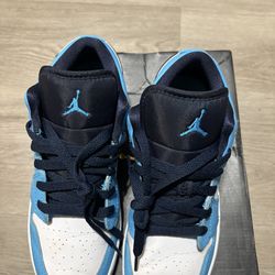 Nike Air Jordan 1 Low Powder Blue Obsidian 553560-144