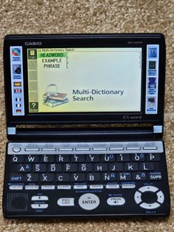 Casio Multilingual Electronic Dictionary
