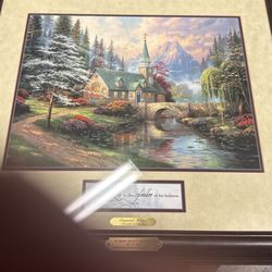 Thomas Kinkade Oil Painting 