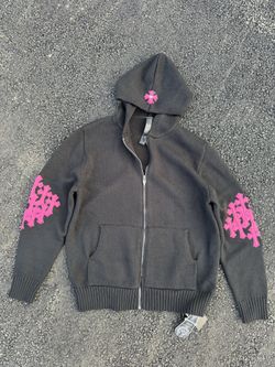 CHROME HEARTS KNITTED 1:1 BRAND NEW ZIP UP