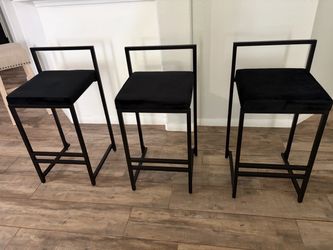 Black Barstools
