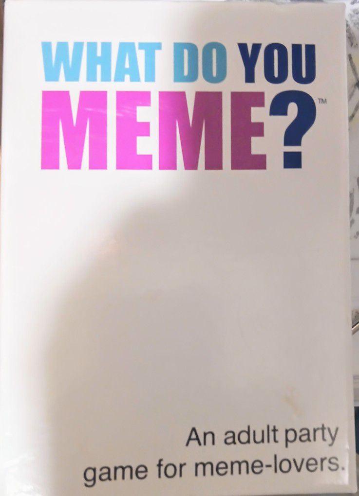 Adult Party Game. What Do You Meme?!