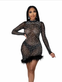 Diamond Rhinestone Dress