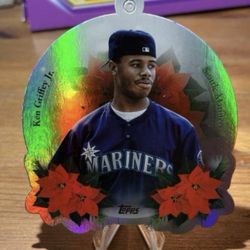 OO-15 Ken Griffey Jr. 2025 Topps Holiday - Oversized Ornaments