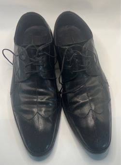 Mezlan Black Oxford Laced Dress Shoes Size 11