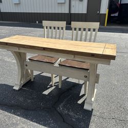 Dinning Table/sofa Table 2 Chairs