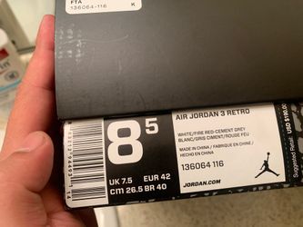 Jordan 3s