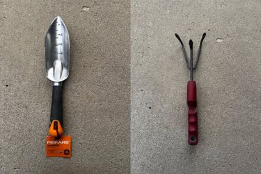 Fiskars Transplanter and Hand Rake Set
