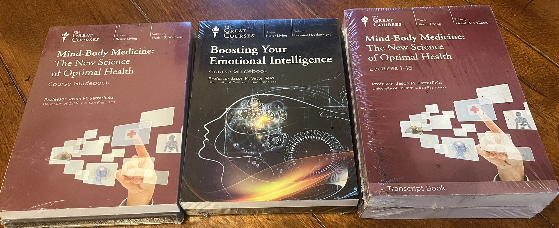 Mind-Body Medicine:The New Science of Optimal Health & Boosting Your Emotional Intelligence-Books/CD