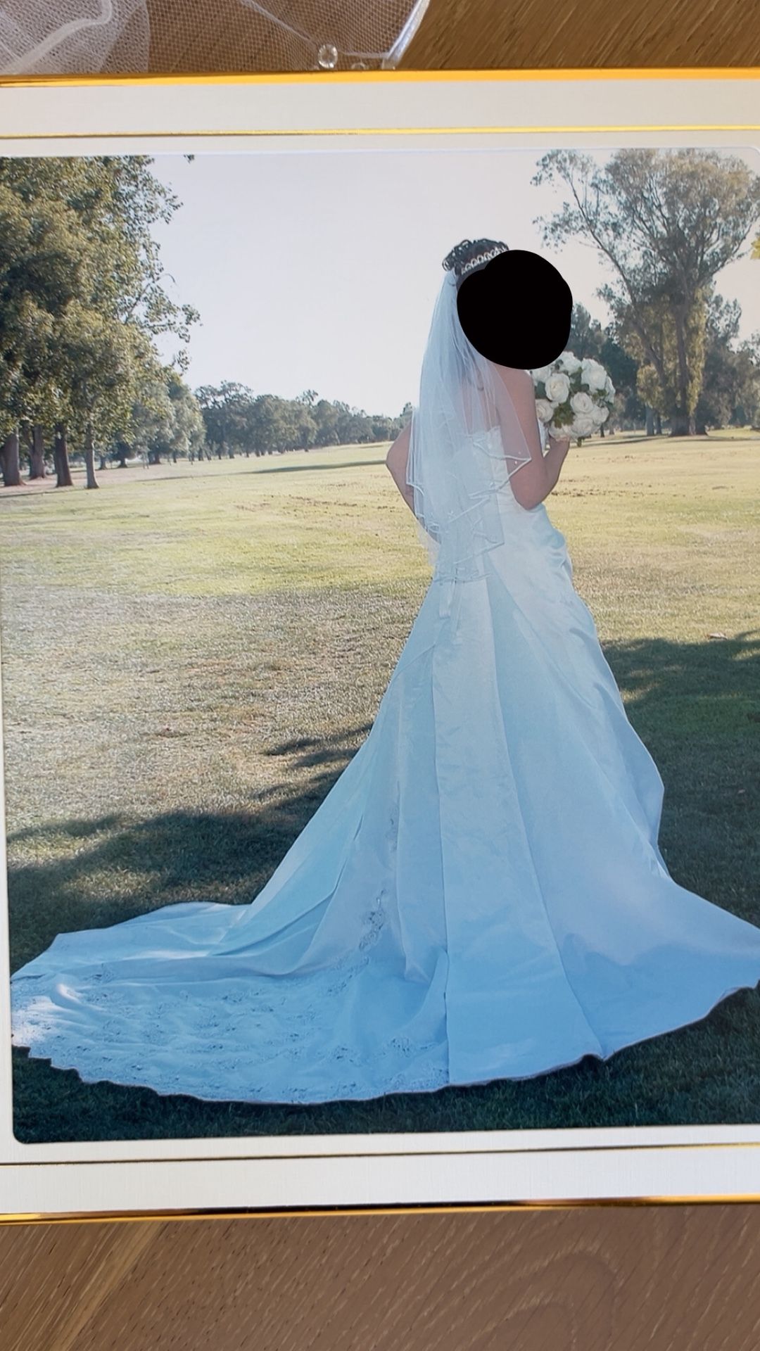 Michelangelo wedding dress, Size 4