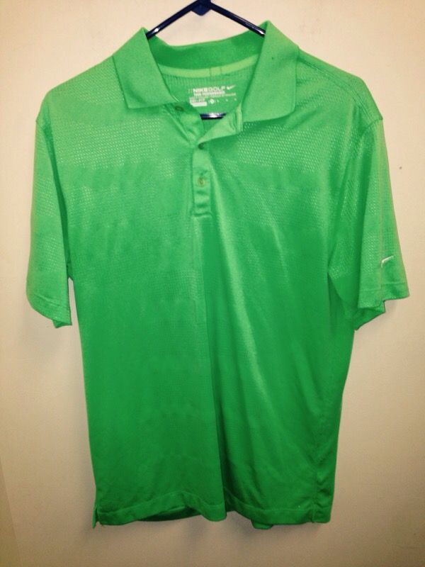 Men's Nike Golf Performance green medium polo