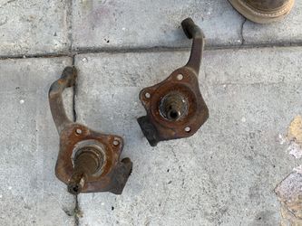 Volkswagen front spindle