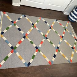 Pottery Barn Kids Rug - 5x8 with pad included