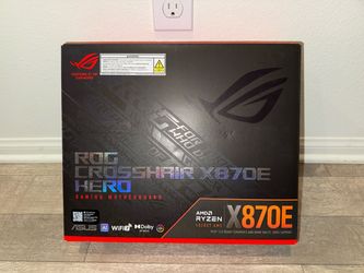 ASUS ROG Crosshair X870E Hero – AM5 Motherboard – NEW SEALED