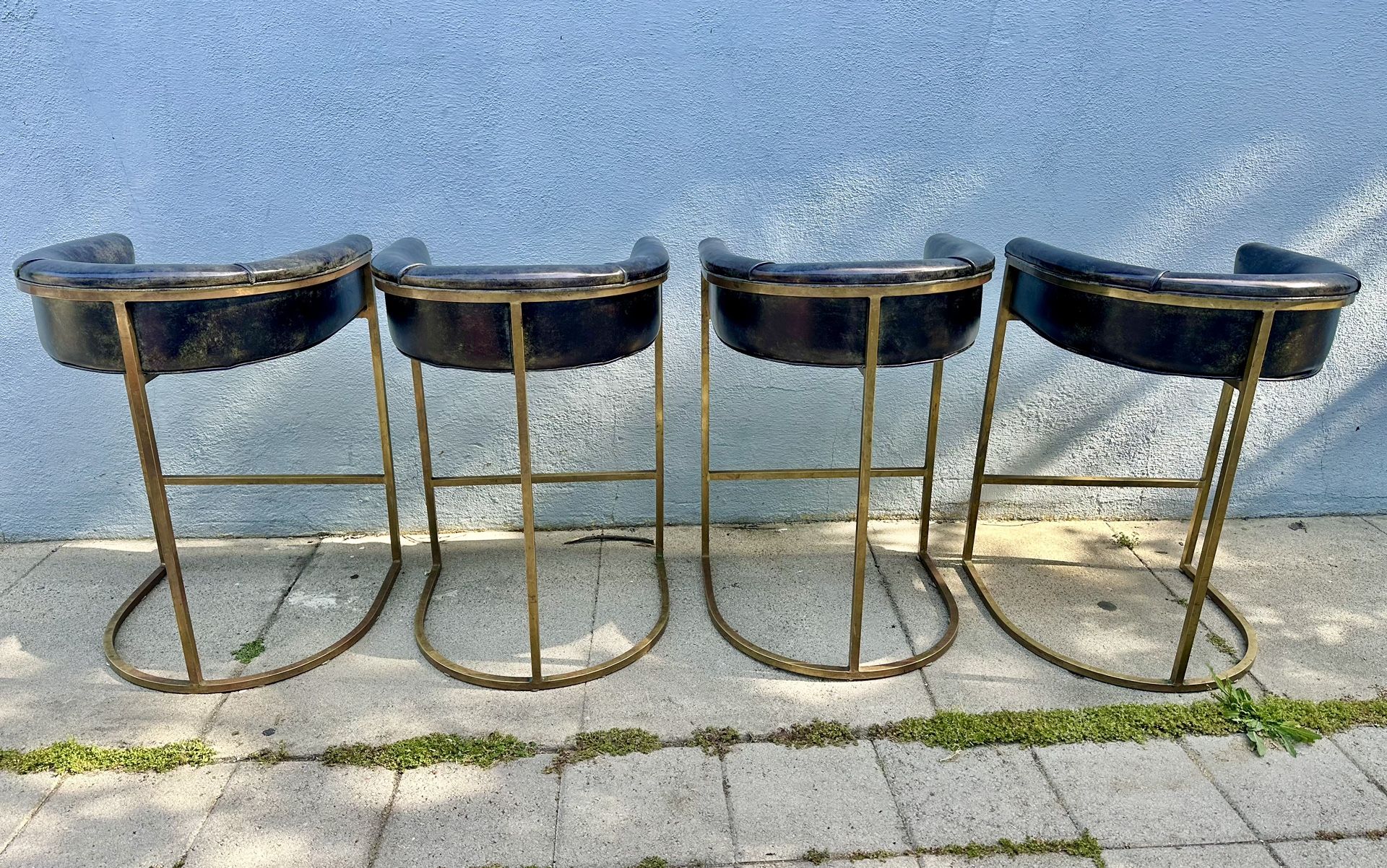 Custom Calvin Barstools by Arterior Set of