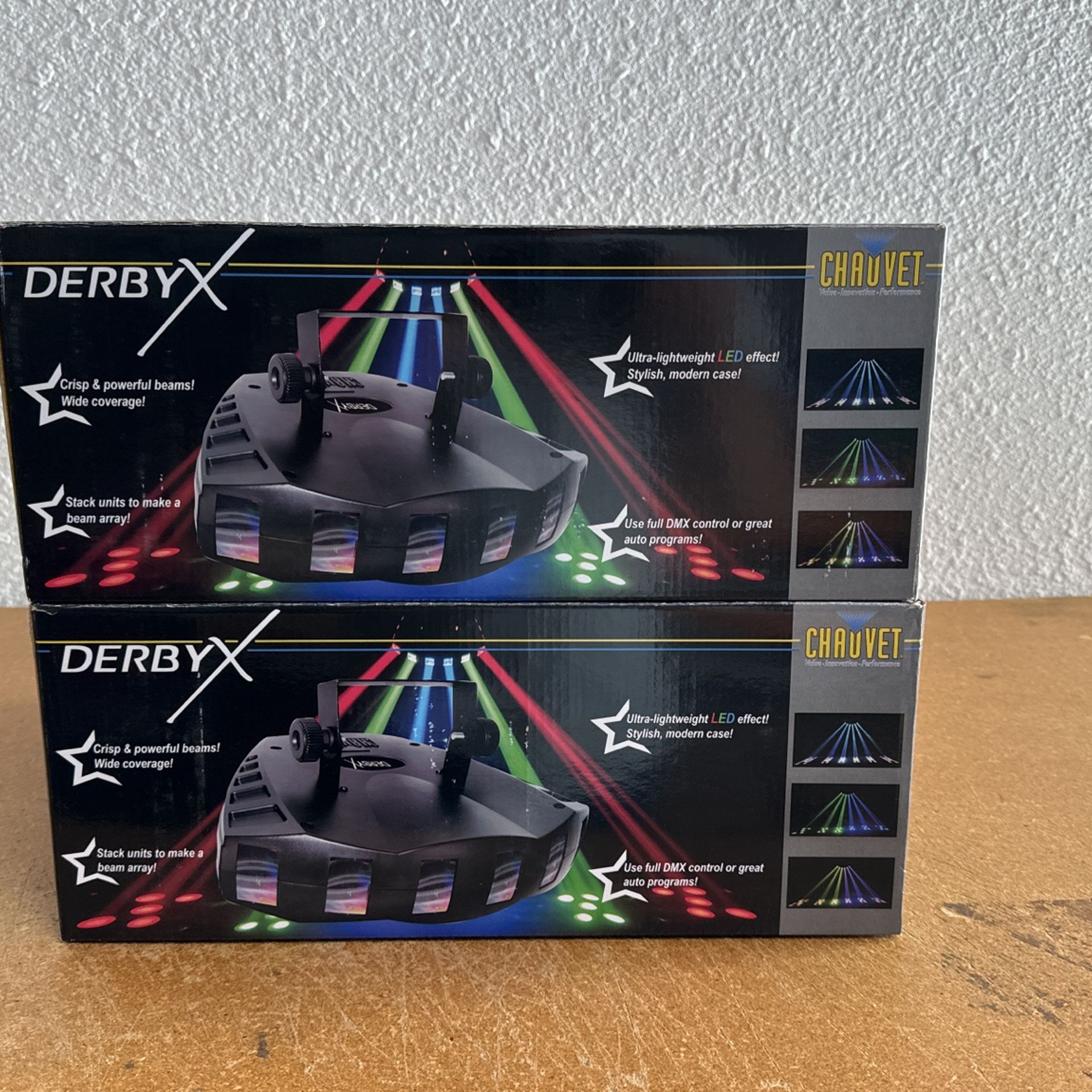 Chauvet Derby X, DJ lights DMX, Brand New