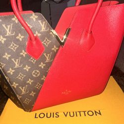 Louis Vuitton Kimono Handbag Monogram Canvas and Leather MM 