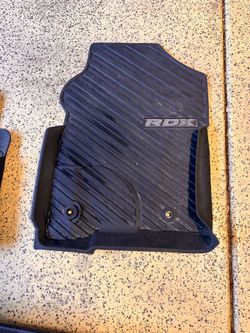 2013 Acura RDX OEM All-Weather Floor Mats + Cargo/Trunk Mat – Full Set– Great Condition