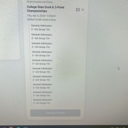 College Final 4 Slam Dunk And 3 Point Contest