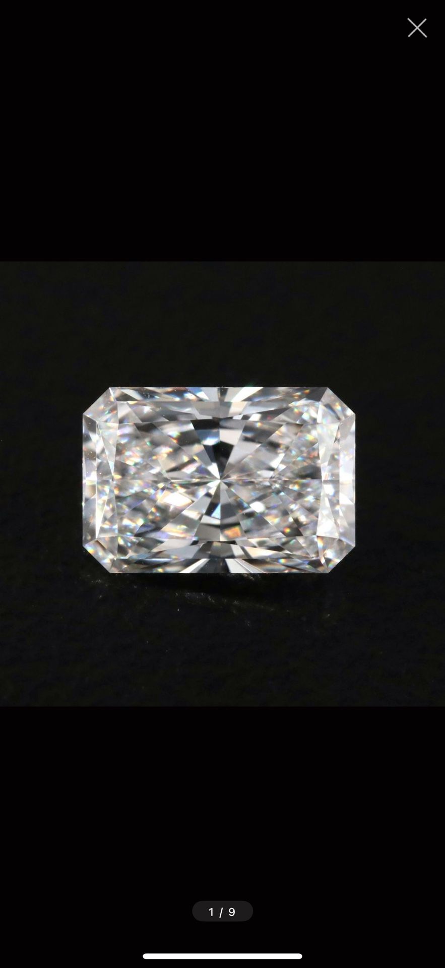 1.16ct Radiant Cut IGI Certified E VVS2 Lab Grown Diamond