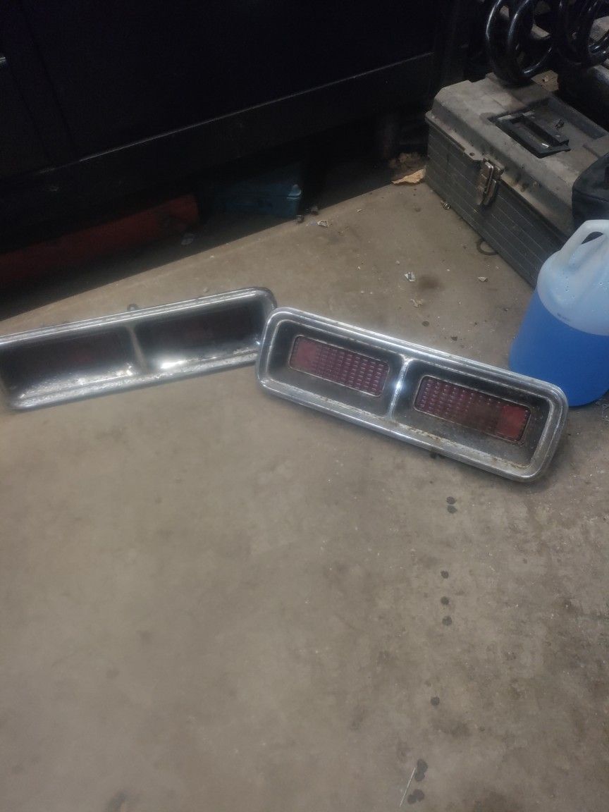 68 Camaro Tail Lights