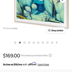 Samsung 43” Tv Frame