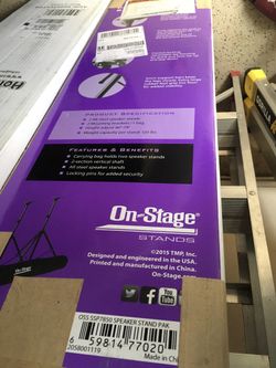 On Stage Stands