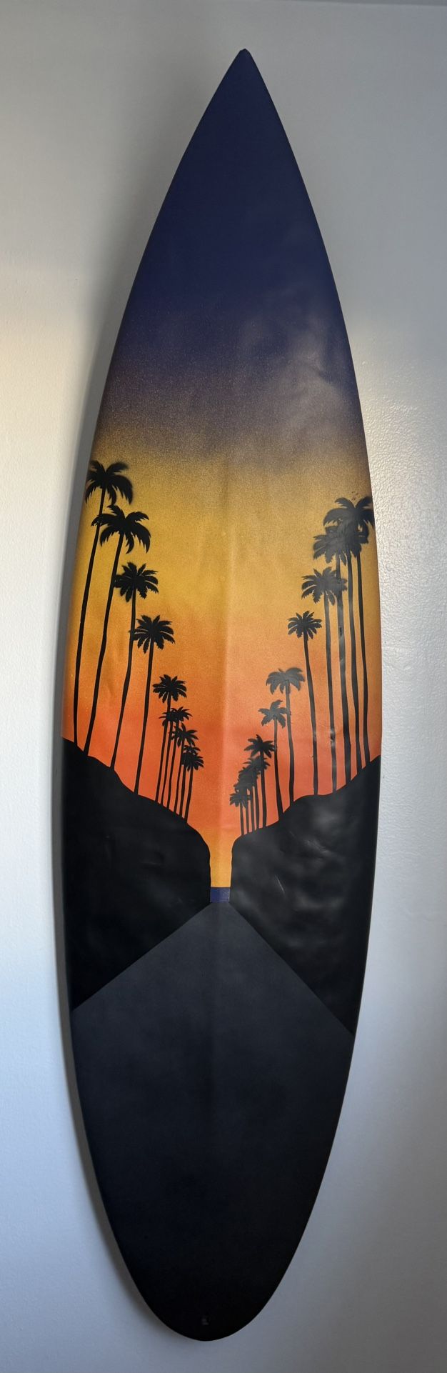 Repurposed Surfboard to Art - Bay Street Inspired
