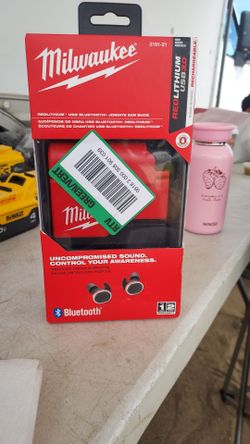 Milwaukee
REDLITHIUM USB Bluetooth
Jobsite Ear Buds