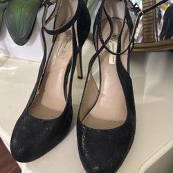 9.5 Women’s Shoes Heels Black Used 