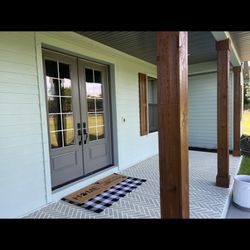 Double 8ft Front Doors