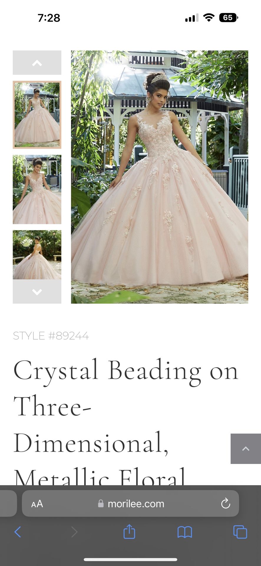 Quinceanera dress