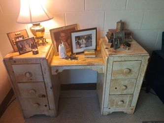Antique vanity or desk