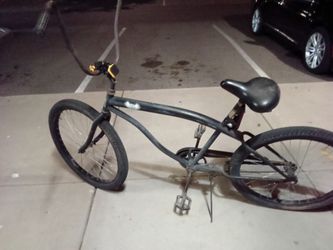 Black sikk Cruiser Bicycle