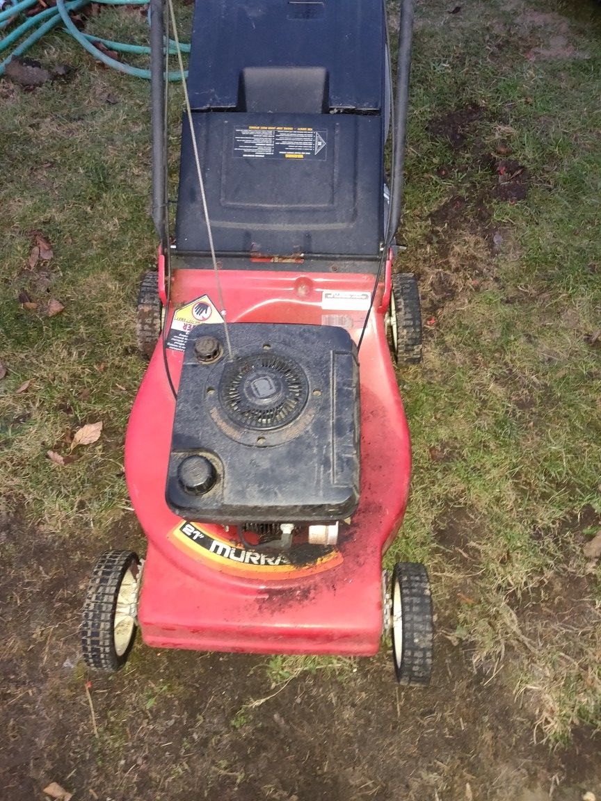 Murray lawn mower 21 in heavy duty commercial 2.5 bushel bag