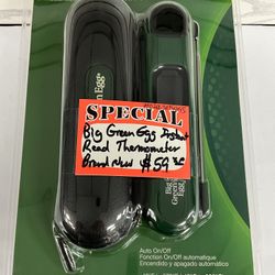 Big Green Egg Instant Read Thermometer Brand New 