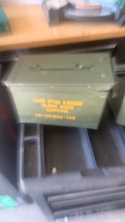 Ammo boxes