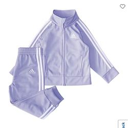 Girls Adidas Track Set