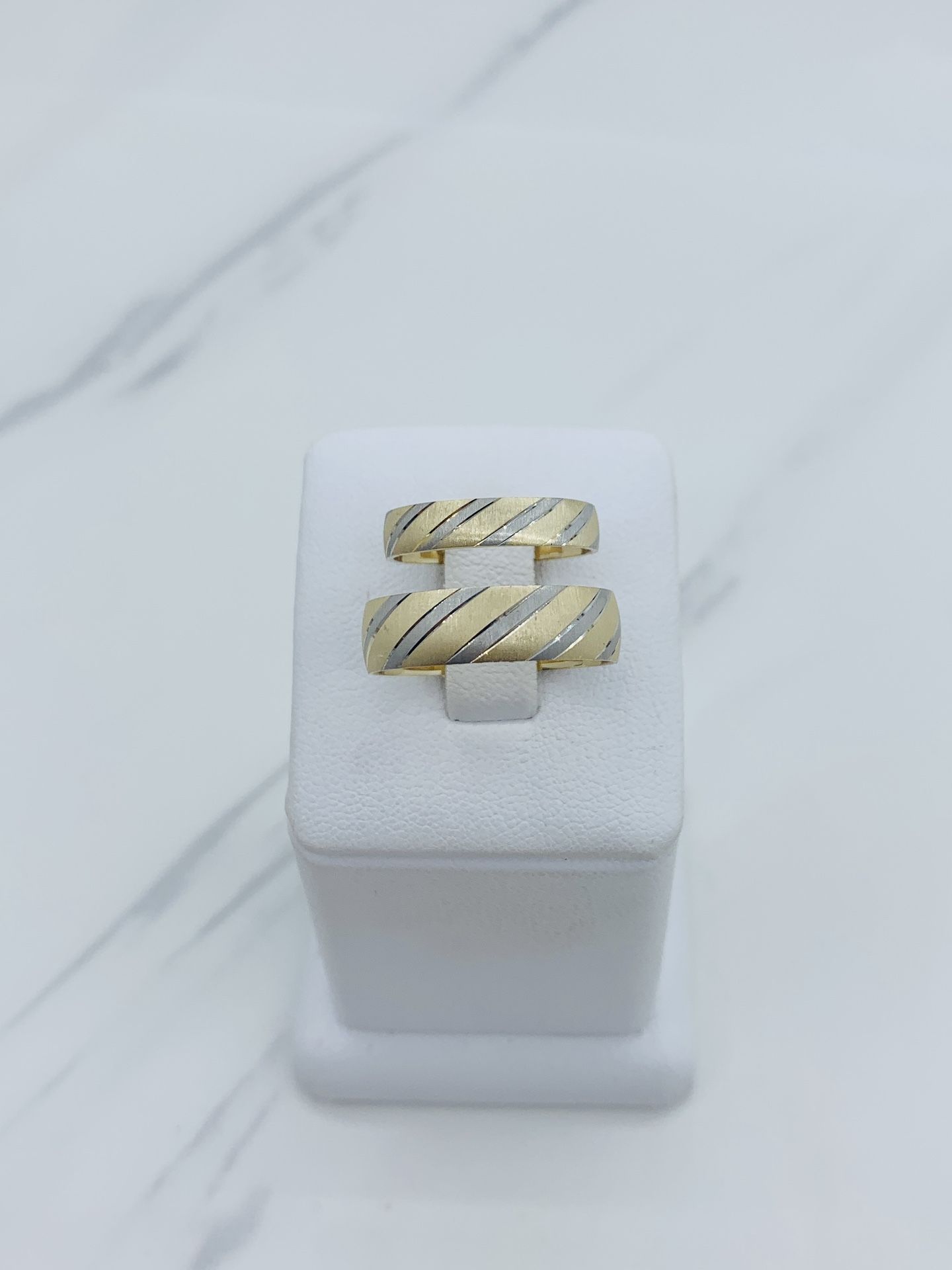 14k solid gold wedding set rings ❤️ Anillo De Matrimonio En Oro Bodas