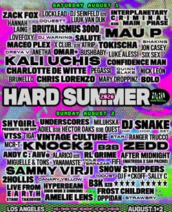 HARD SUMMER GA TICKET