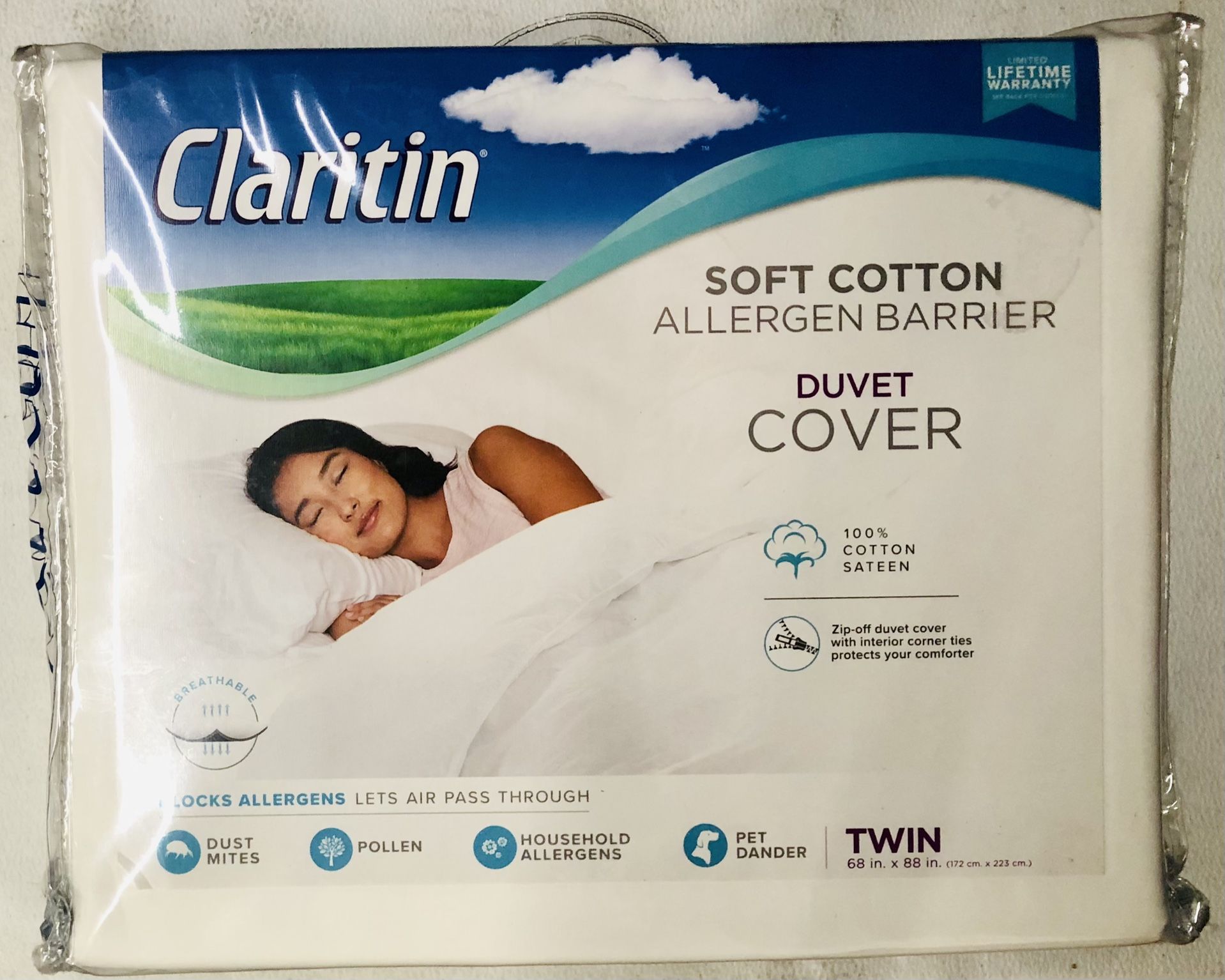 Claritin Cotton Duvet/Comforter Cover- Twin
