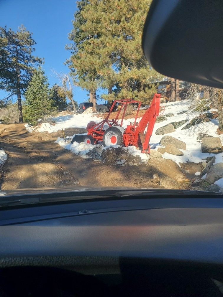 8n With 1960's Backhoe 12 Volt Conversion
