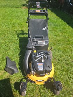 . Craftman, professional platinum sel papel lawn, mower, eight pine, 75 ospower